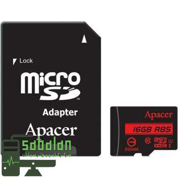 کارت حافظه اپیسر کلاس 10 استاندارد UHS-I U1 سرعت 85MBps همراه با آداپتور SD