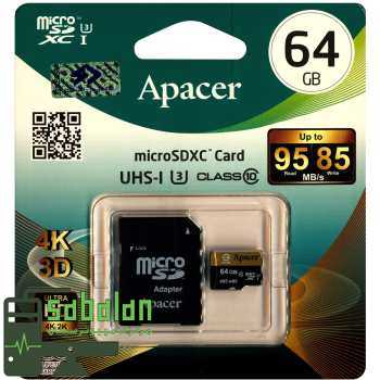 کارت حافظه microSDHC اپیسر کلاس 10 استاندارد UHS-I U3