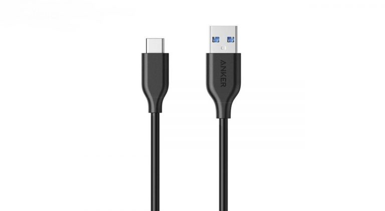 کابل تبدیل USB 3.0 به USB-C انکر مدل A8163 PowerLine به طول 90 سانتی متر