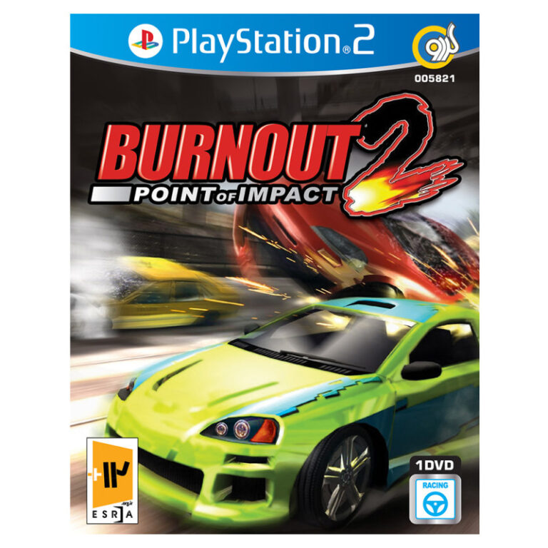 بازی Burnout 2 Point Of Impact نشر شرکت گردو