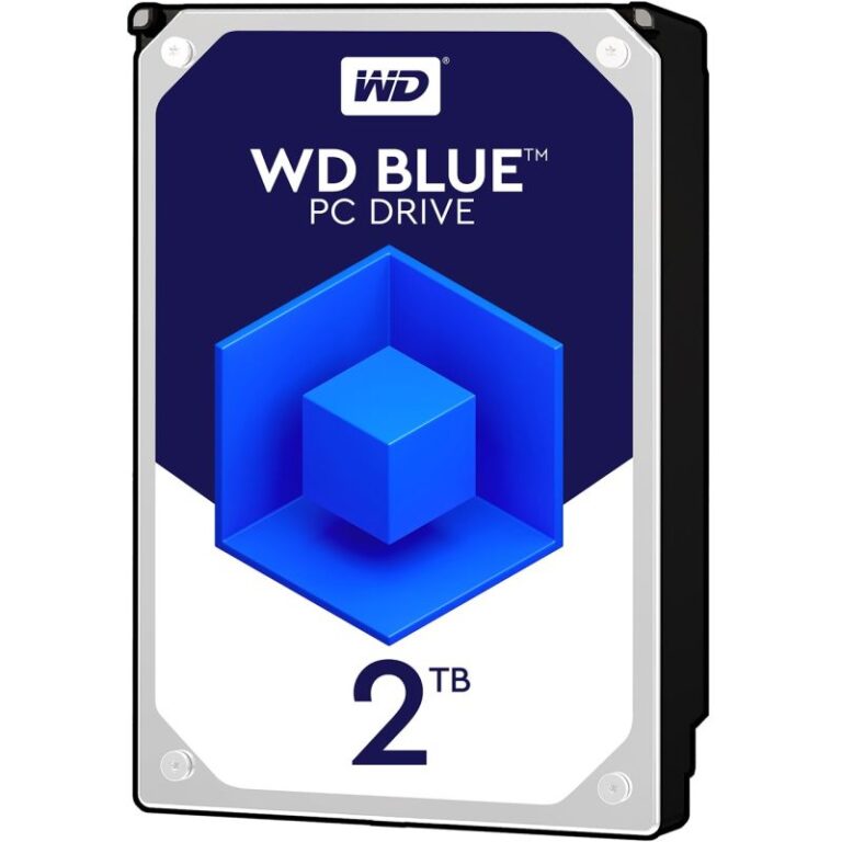 هارد دیسک اینترنال وسترن دیجیتال آبی Blue ظرفیت 2 ترابایت