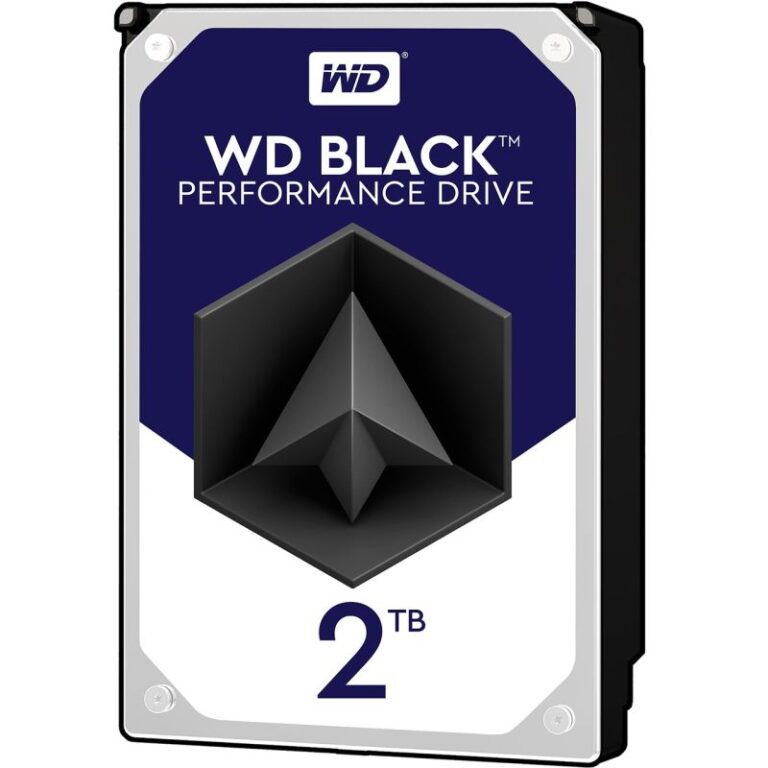 هارد دیسک اینترنال وسترن دیجیتال مشکی Black ظرفیت 2 ترابایت