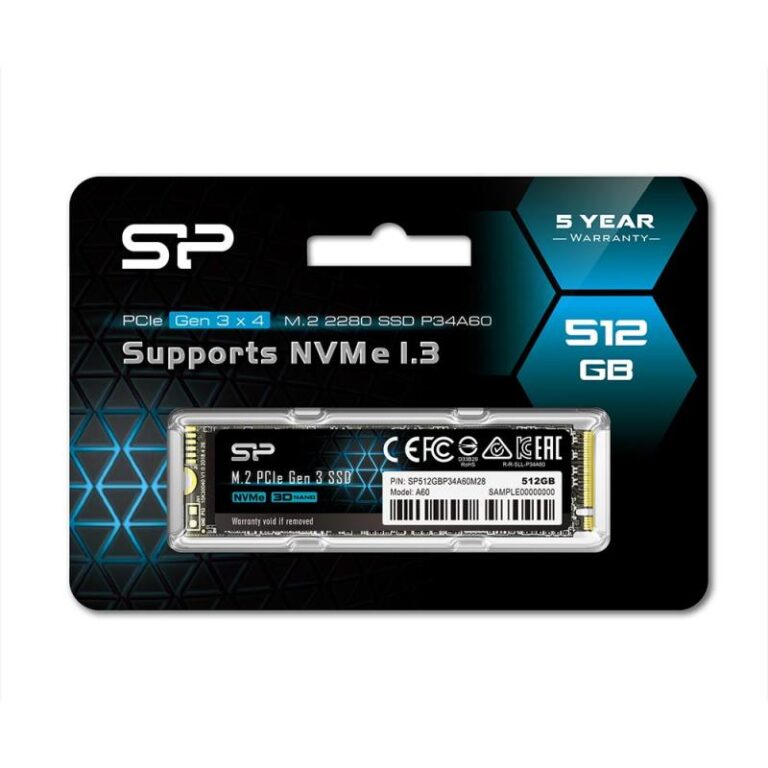 حافظه SSD سیلیکون پاور مدل A60 ظرفیت 512 گیگابایت