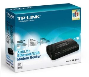 مودم-روتر +ADSL2 تی پی-لینک مدل TD-8817_V7