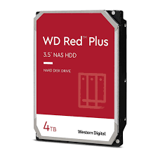 هارد دیسک اینترنال وسترن دیجیتال قرمز Red Plus ظرفیت 4 ترابایت