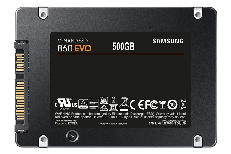 حافظه SSD سامسونگ مدل 860 Evo ظرفیت 500گیگابایت