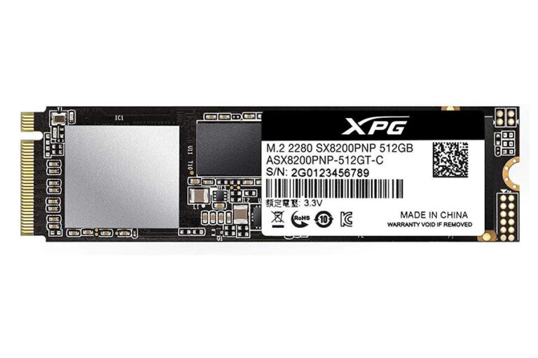 حافظه SSD ای دیتا مدل XPG SX8200 PRO ظرفیت 512 گیگابایت