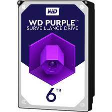 هارد دیسک اینترنال وسترن دیجیتال بنفش Purple ظرفیت 6 ترابایت