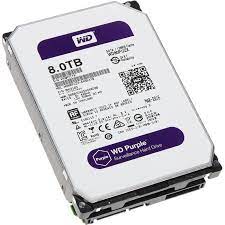 هارد دیسک اینترنال وسترن دیجیتال بنفش Purple ظرفیت 8 ترابایت