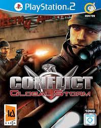 بازی پلی استیشن  conflict global storm  نشر شرکت گردو
