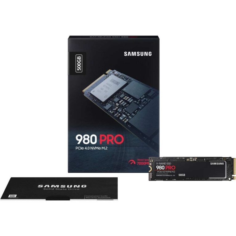 حافظه SSD سامسونگ مدل 980 PRO ظرفیت 500 گیگابایت