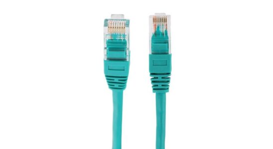کابل شبکه CAT5 ایفورت (EFFORT) 50 سانتی متر
