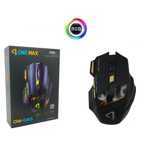 موس گیمینگ RGB مدل ONEMAX OM-GW5