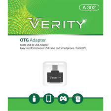 تبدیل Verity A-302 OTG ا Verity A-302 Micro USB to USB Adapter