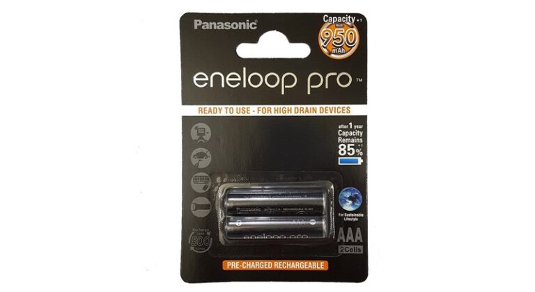 باتری نیم قلمی قابل شارژ پاناسونیک مدل Eneloop Pro